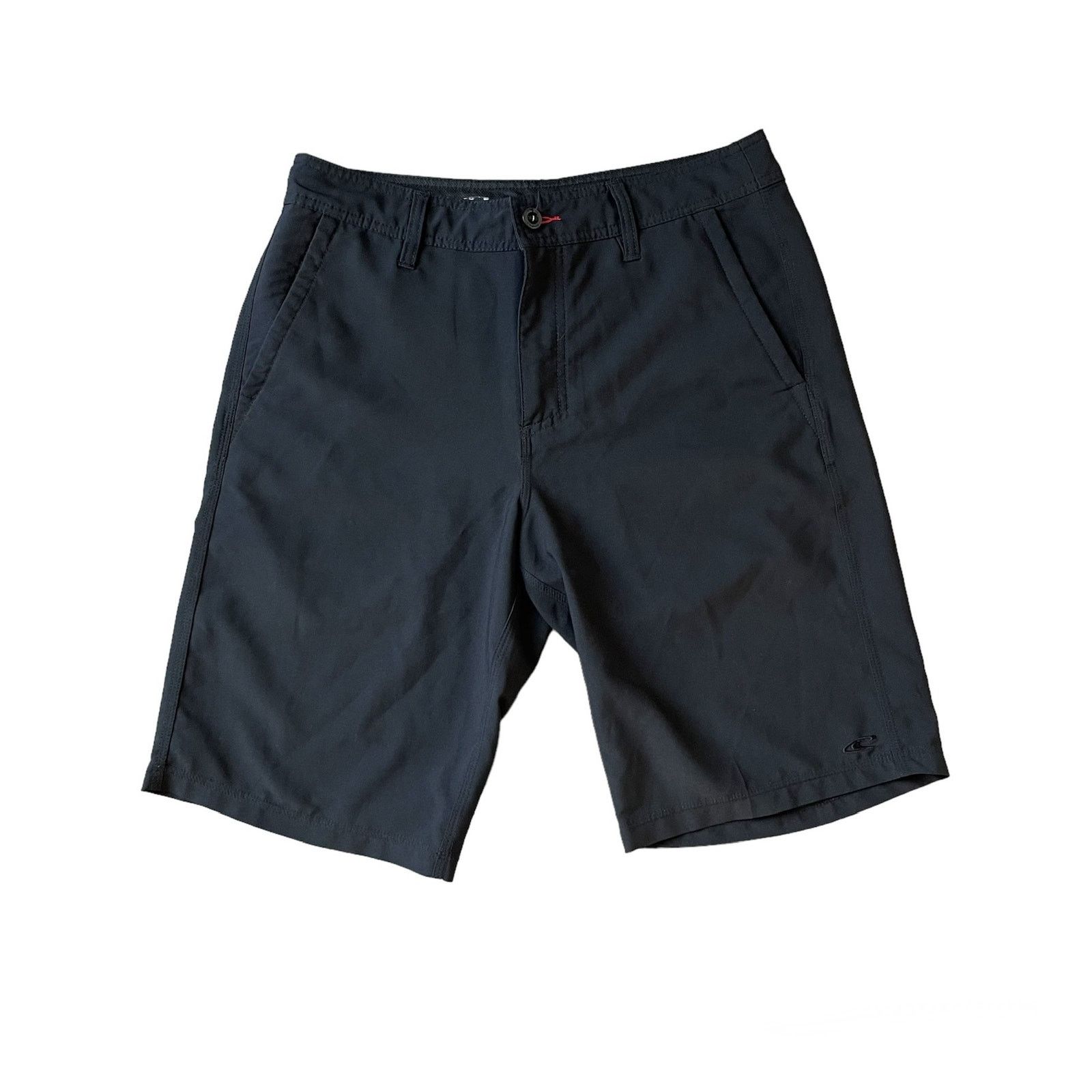 O'Neill Mens 31 O'Neill Hybrid Black Flat Front Casual Dressy Shorts Size US 31 - 1 Thumbnail