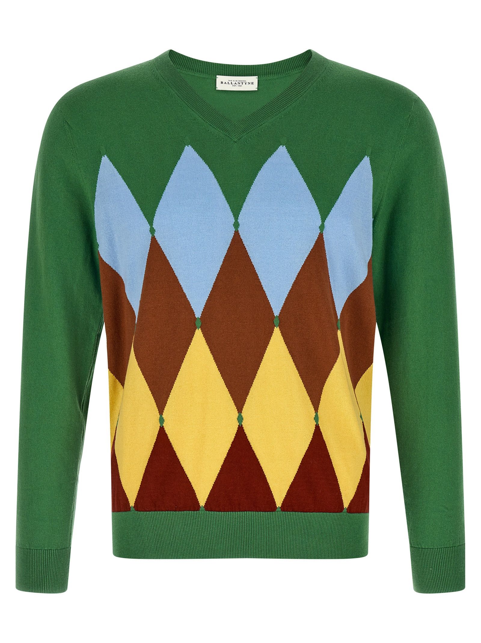 Ballantyne Argyle sweater Size US XXL / EU 58 / 5 - 1 Thumbnail