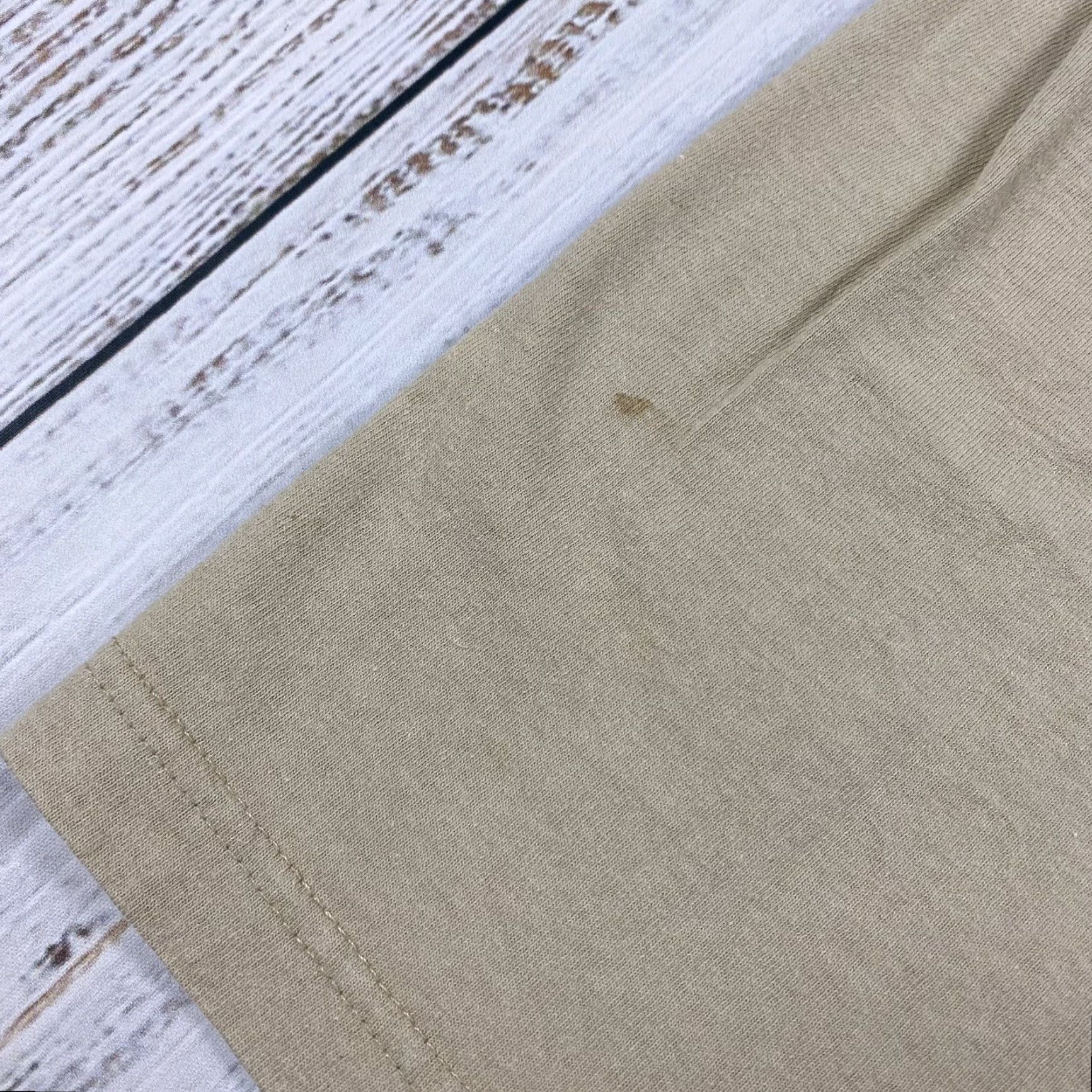 Nautica VINTAGE NAUTICA T-SHIRT MEN'S SHORT SLEEVE CREWNECK SIZE LARGE BEIGE 90s NAUTICAL Size US L / EU 52-54 / 3 - 6 Thumbnail