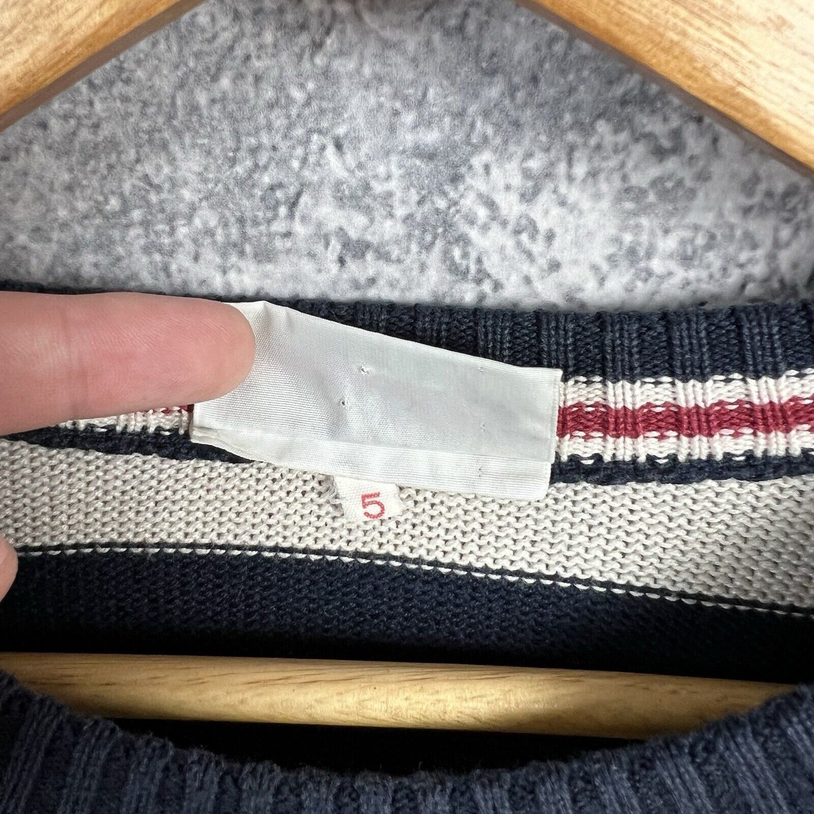 Lacoste Lacoste Vintage Sweater Men's Size 5 Long Sleeve Size US L / EU 52-54 / 3 - 3 Thumbnail
