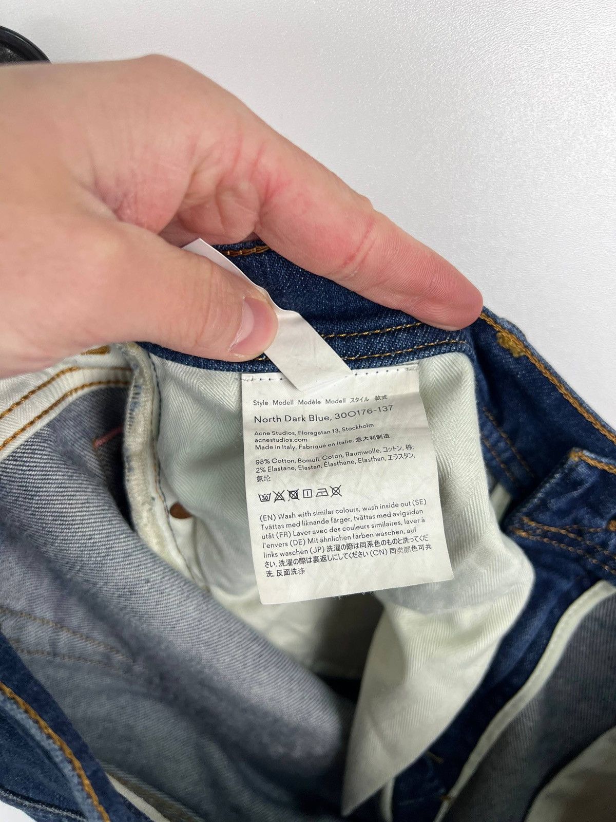 Acne Studios Acne Studios Bla Konst luxury denim size 31/32 Size US 31 - 5 Thumbnail