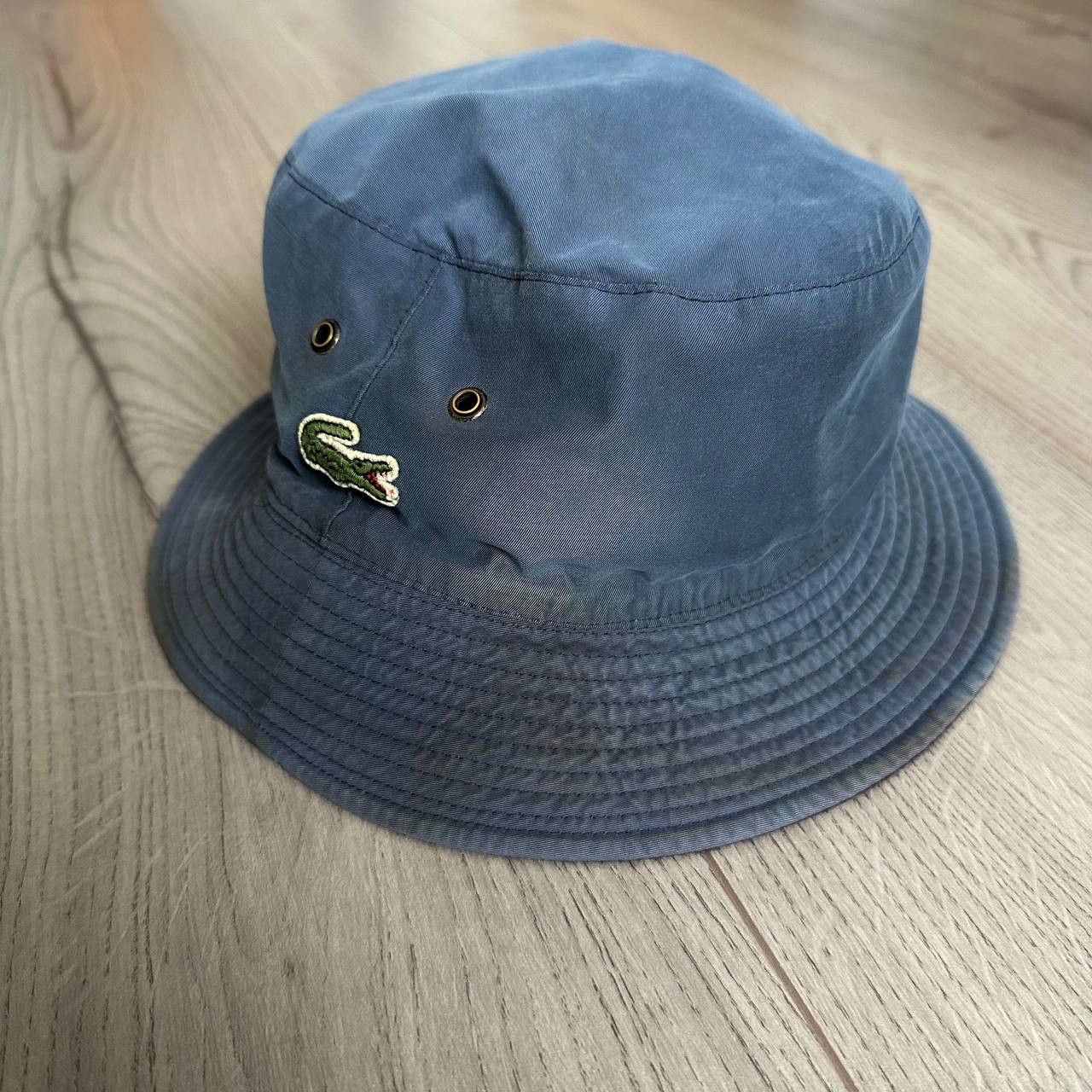 Lacoste × Vintage Lacoste Vintage Reversible Bucket Hat Size ONE SIZE - 5 Thumbnail