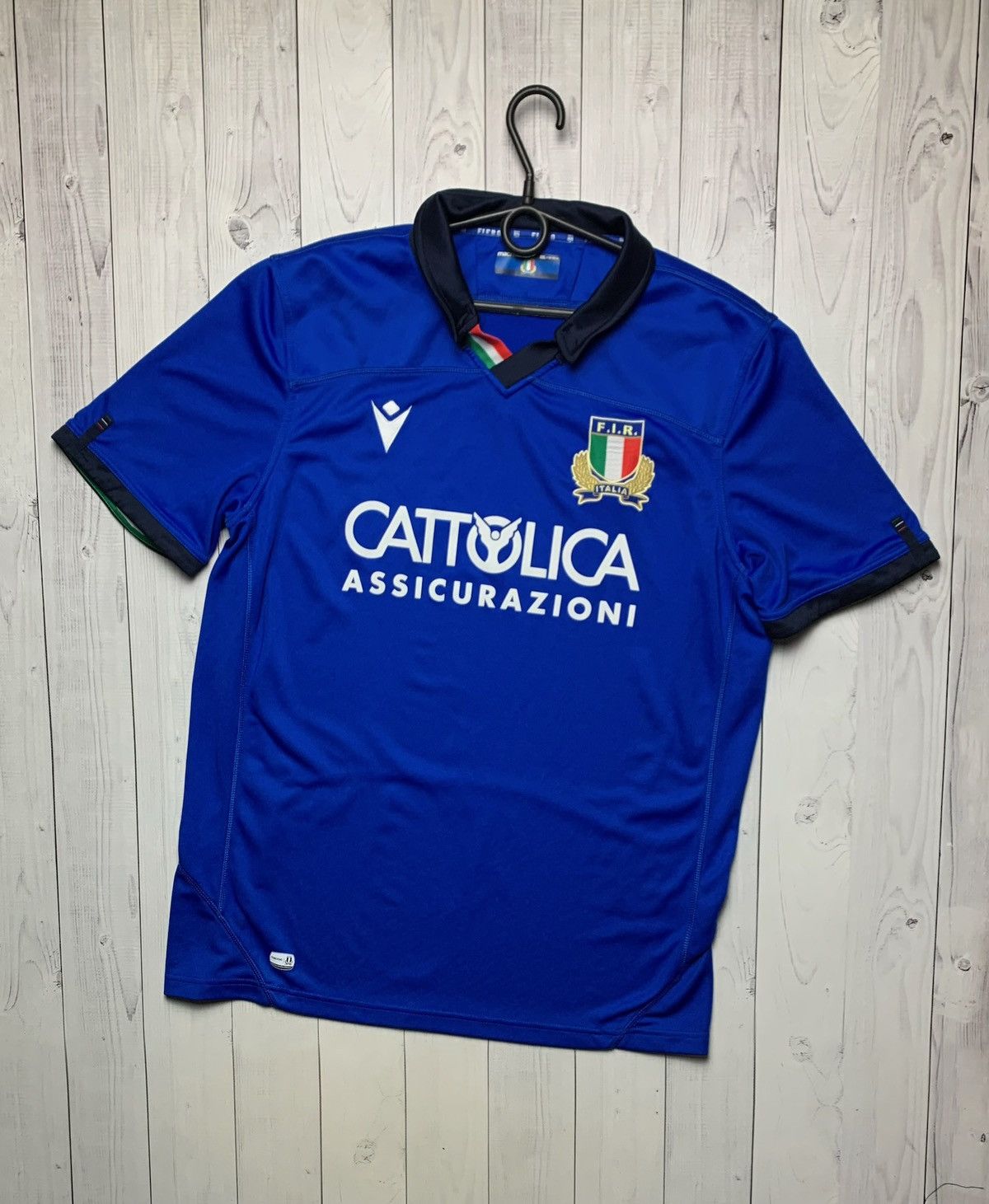 Vintage Vintage Italia soccer jersey Italy rugby shirt size XXL Size US XXL / EU 58 / 5 - 1 Thumbnail