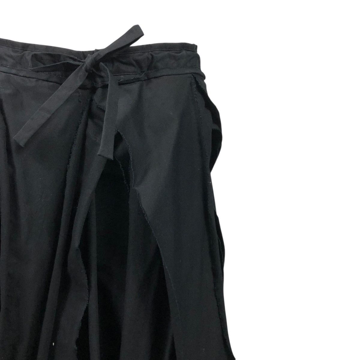 Yohji Yamamoto 🔥RICH BLACK GABARDINE DECO BONDAGE DESIGN YOHJI YAMAMOTO Size US 30 / EU 46 - 15 Thumbnail