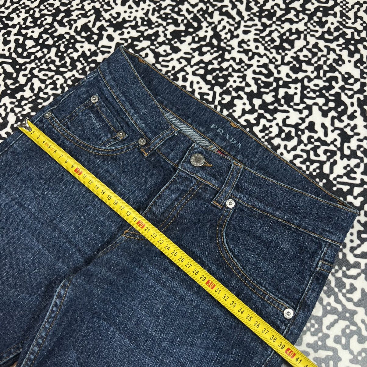 Prada Vintage Y2K Prada Logo Luxury Casual Jeans Size 26" / US 2 / IT 38 - 25 Thumbnail