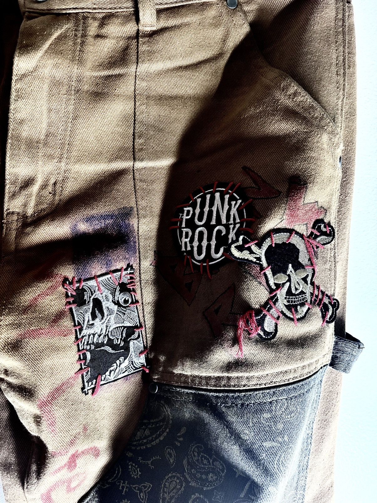 Homme + Femme La CUSTOMIZED “Homme Femme” Denim Size US 38 / EU 54 - 2 Thumbnail