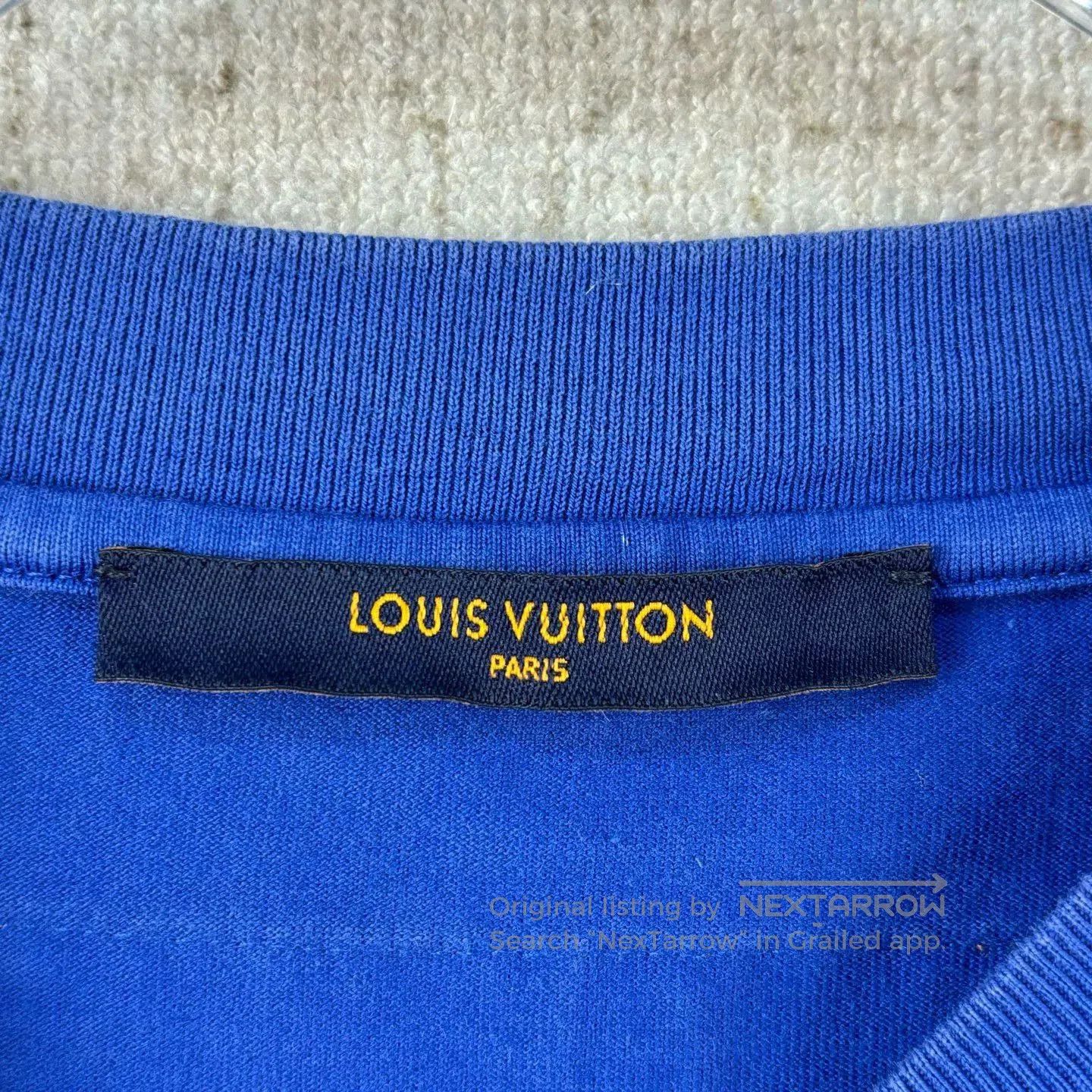 Louis Vuitton Louis Vuitton FW22 Embroidered Logo Short Sleeve. Size US S / EU 44-46 / 1 - 3 Thumbnail