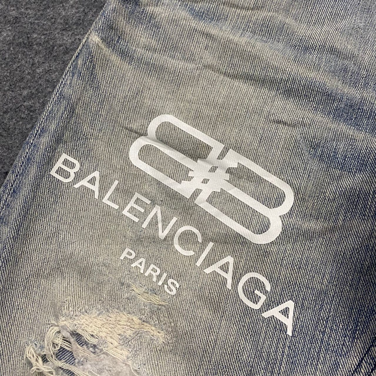 Lee 💥Vintage Lee Riders Balenciaga Distressed Denim Size US 32 / EU 48 - 11 Thumbnail