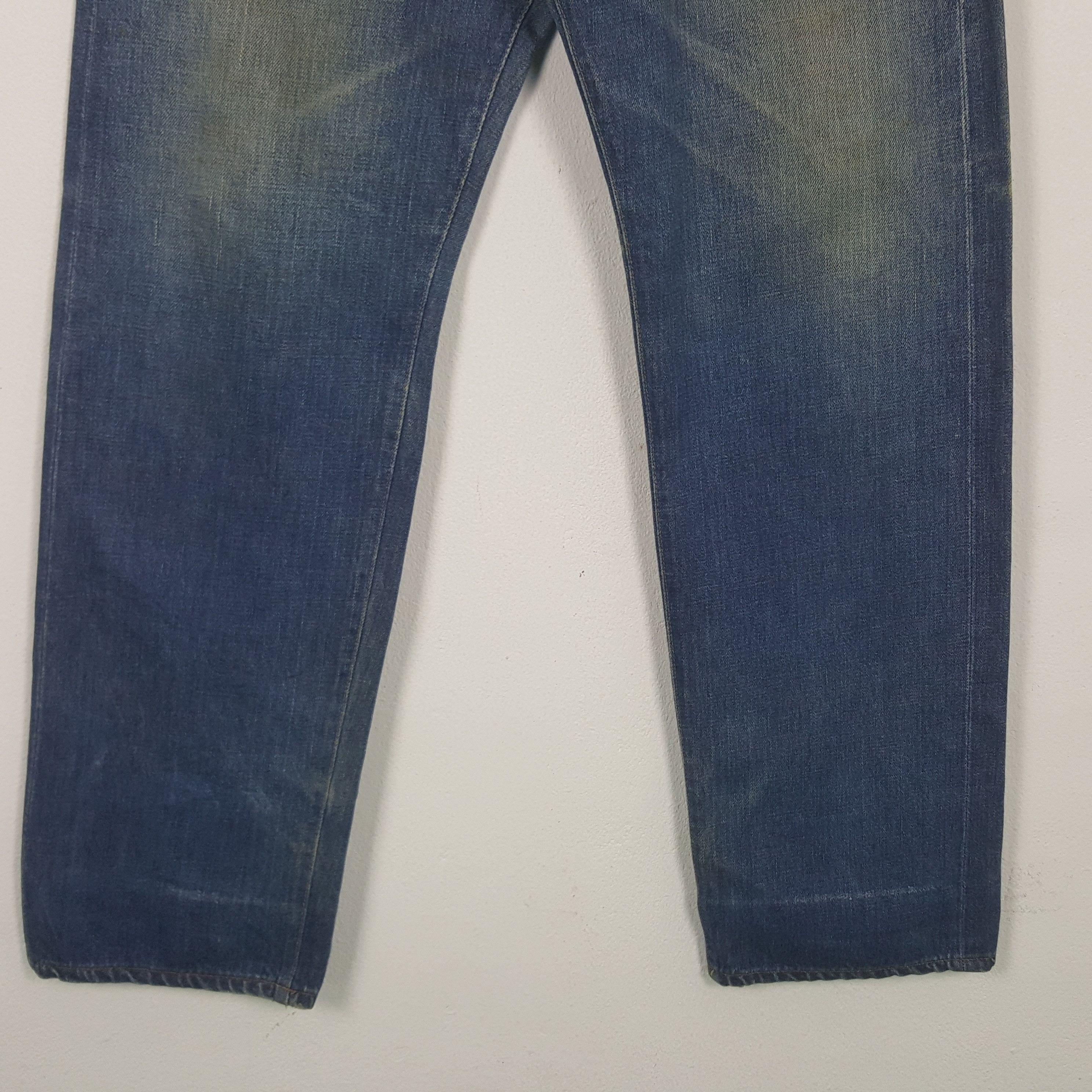 Evisu Vintage Evis Selvedge Daicock Custom Art Denim Jeans RR10 Size US 32 / EU 48 - 6 Thumbnail
