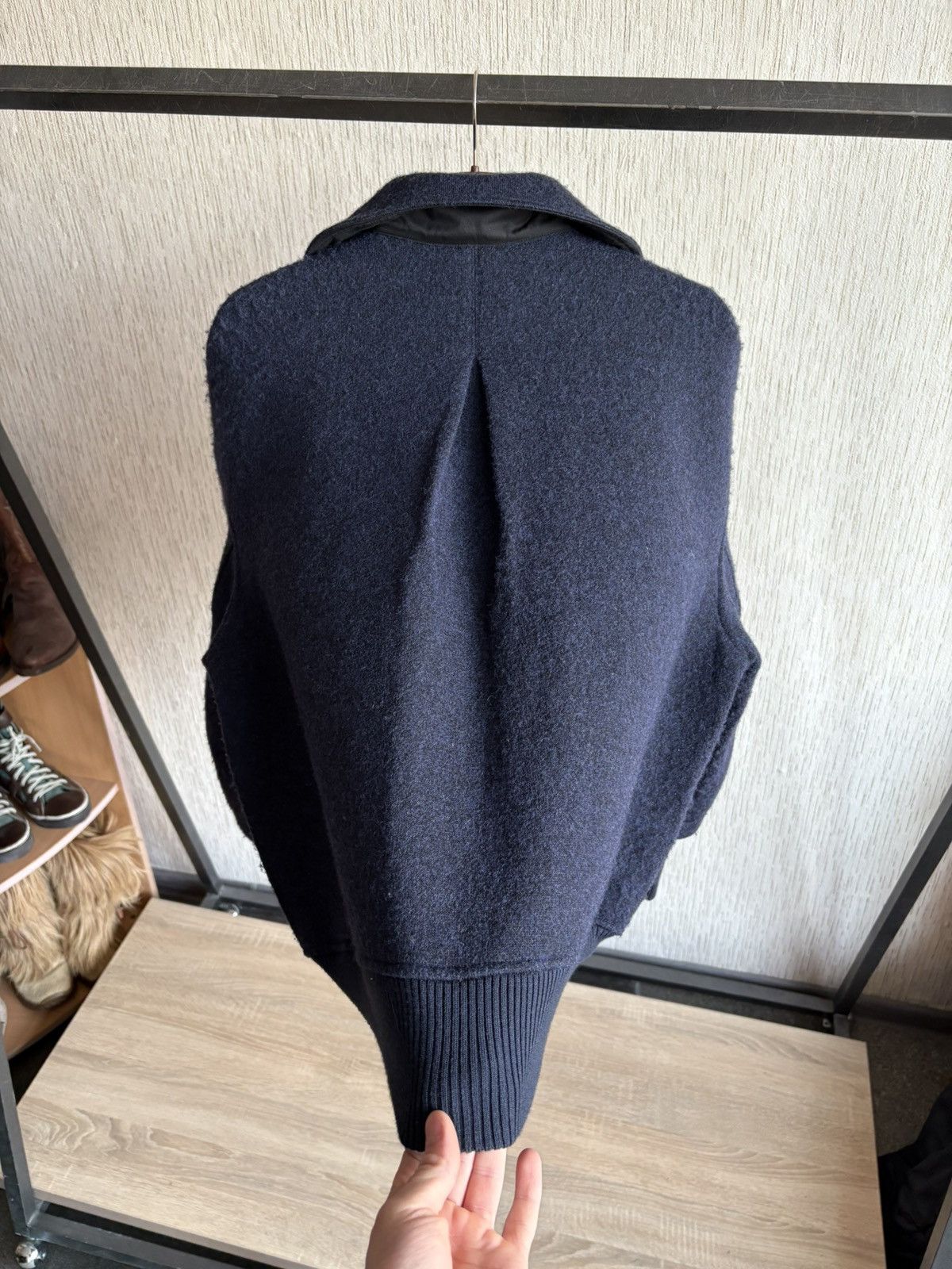 Yohji Yamamoto Yohji Yamamoto By Adidas 06/15 Wool Bomber Size M / US 6-8 / IT 42-44 - 5 Thumbnail