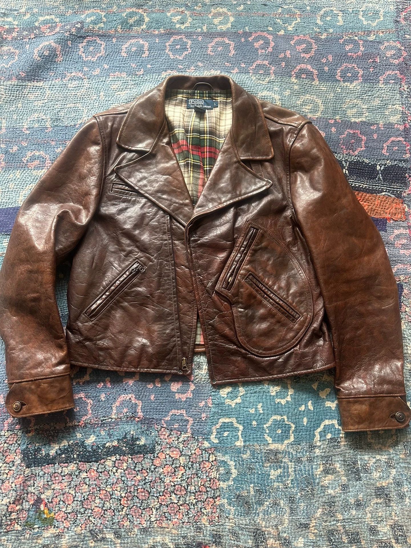 Polo Ralph Lauren Polo Ralph Lauren Distressed Biker Short L Lapel Size US L / EU 52-54 / 3 - 1 Thumbnail