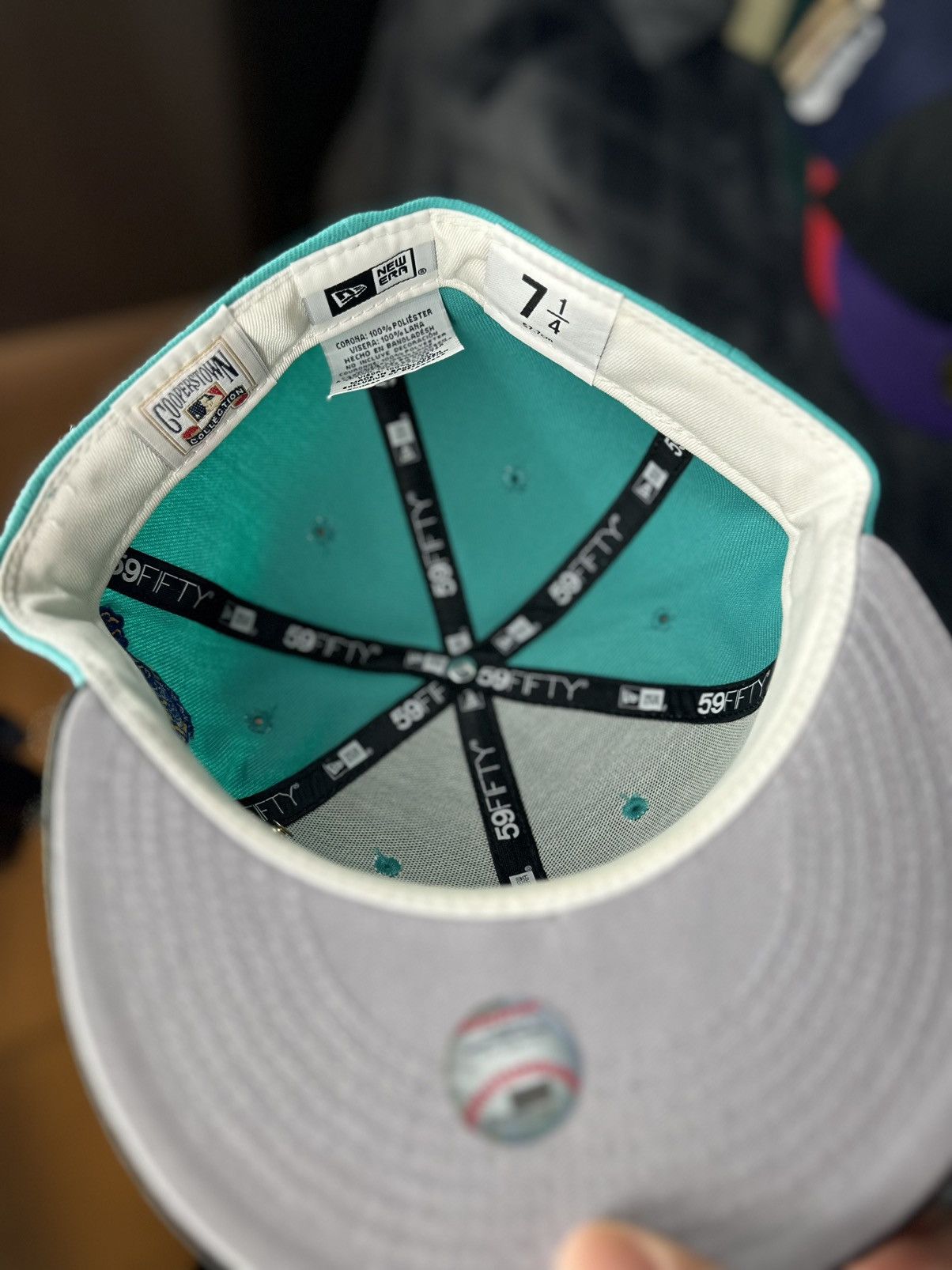 New Era Florida Marlins fitted cap with pin Size ONE SIZE - 5 Thumbnail