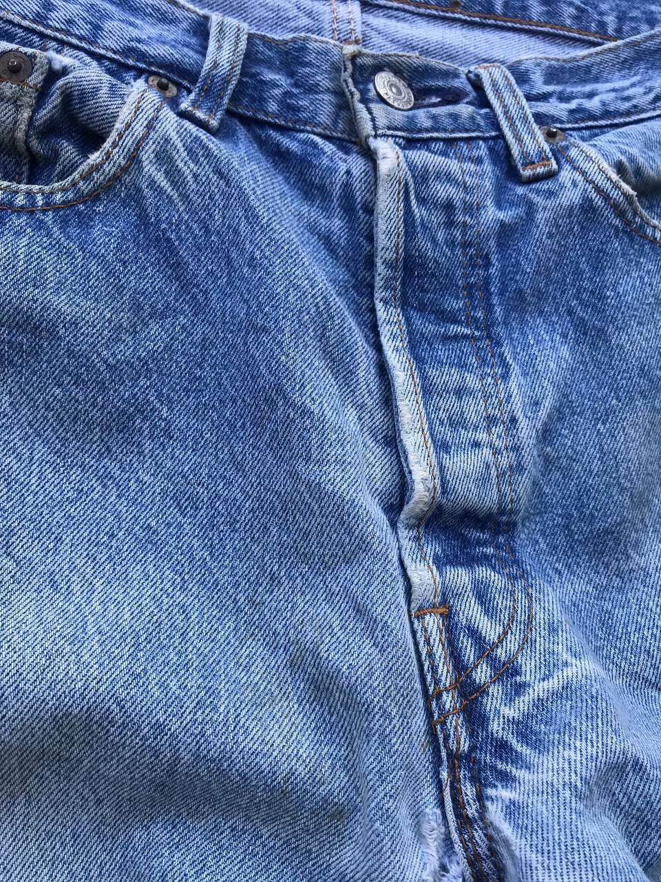 Levi's × Vintage Vintage LEVIS 501 80s distressed jean Stonewash USA W31x31 Size US 31 - 6 Thumbnail