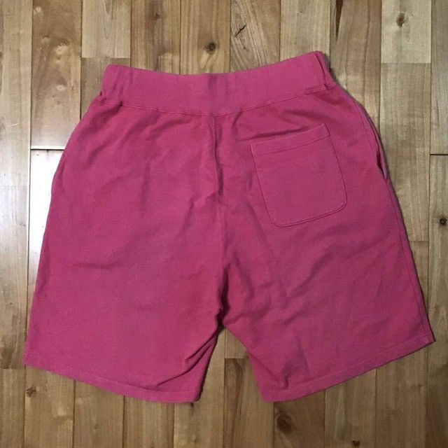 Bape BAPE Pink Shark sweat shorts a bathing ape ★size L Size US 34 / EU 50 - 5 Thumbnail