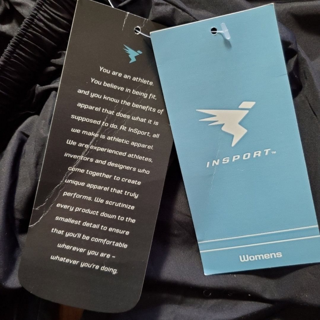Other Insport Size M NEW Track Pants Running Teflon Black Light Size 32" / US 10 / IT 46 - 8 Thumbnail