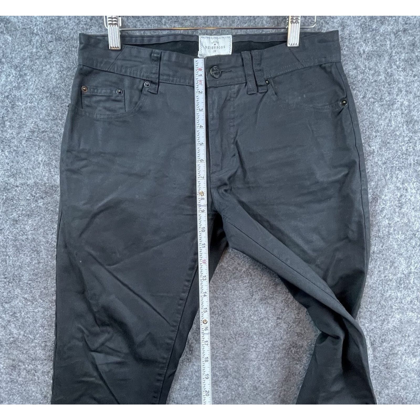 Your Neighbors Your Neighbors Urban Outfitters Jeans Mens 30 Black Straight Size US 30 / EU 46 - 4 Thumbnail