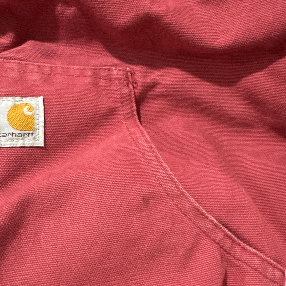 Carhartt Vintage Carhartt WJ130 624 Womens Pink Workwear Jacket Quilt Size L / US 10 / IT 46 - 6 Thumbnail