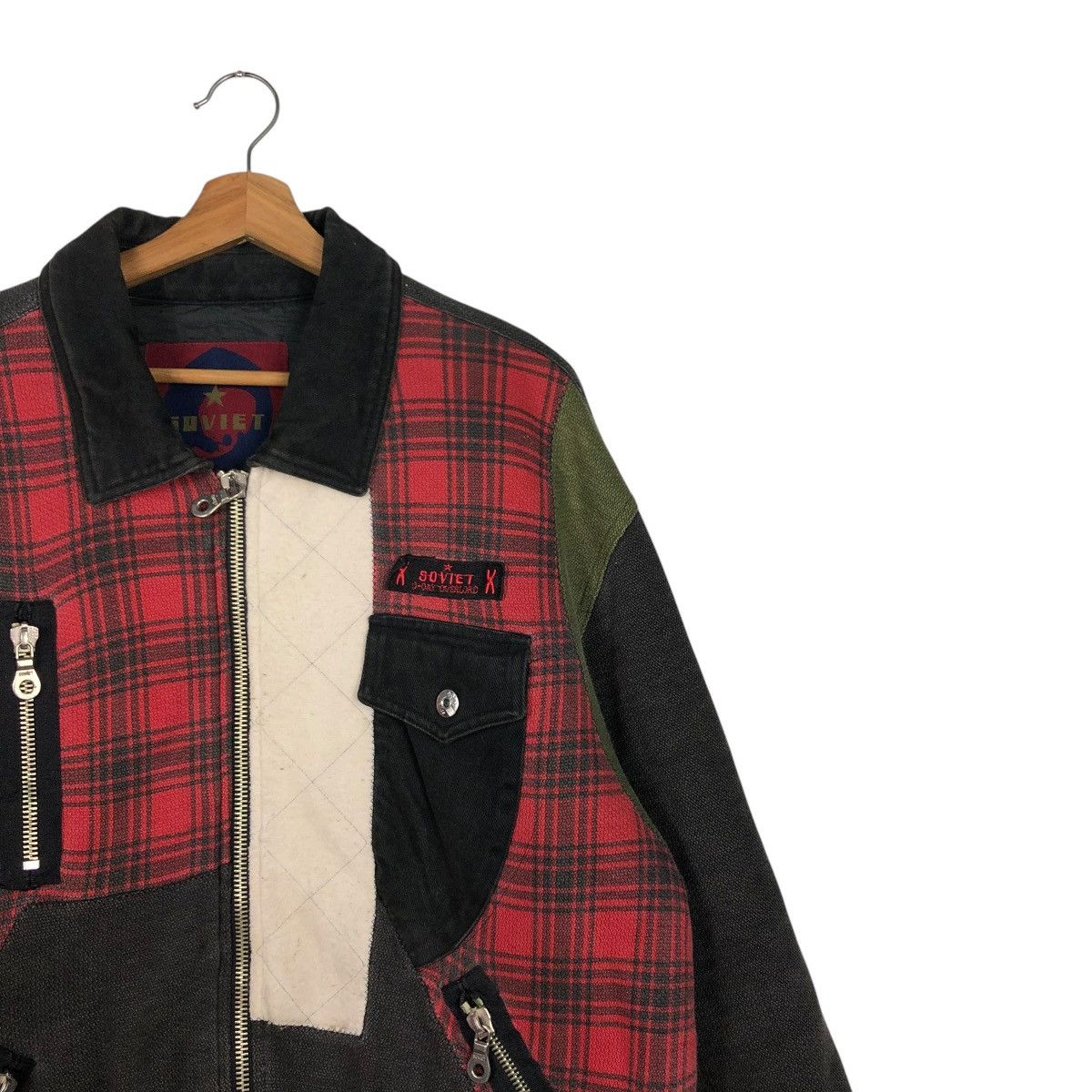 Vintage 🔥VINTAGE BOMBER JACKET SOVIET X WALTER DE VIRGILIIS ITALY Size US M / EU 48-50 / 2 - 8 Thumbnail