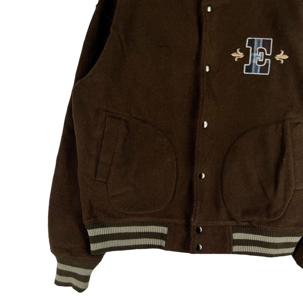 Japanese Brand 🔥VINTAGE WOOL BOMBER JACKET ELEMENT ISSEY MIYAKE Size US M / EU 48-50 / 2 - 4 Thumbnail