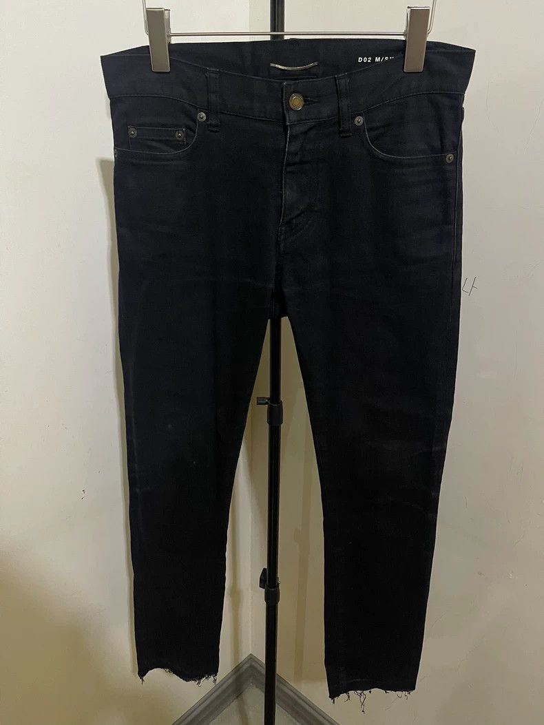 Saint Laurent Paris Saint Laurent SLP Mud-Dyed Jeans Size US 29 - 1 Thumbnail