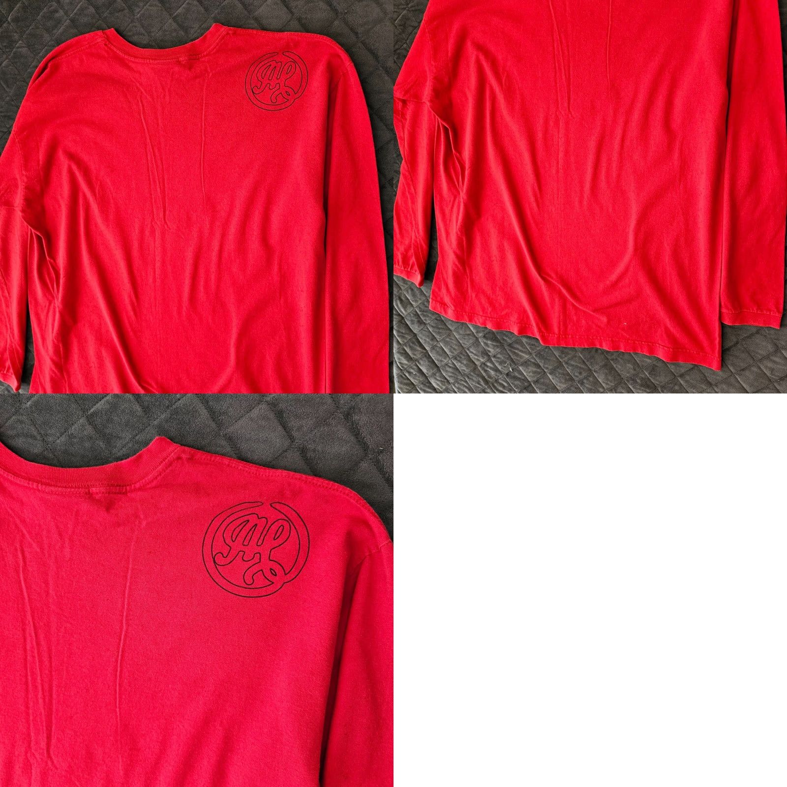 Vintage Vintage Mecca Athletic Shirt 2XL Red Long Sleeve 90's Casual Mens Size US XXL / EU 58 / 5 - 8 Thumbnail