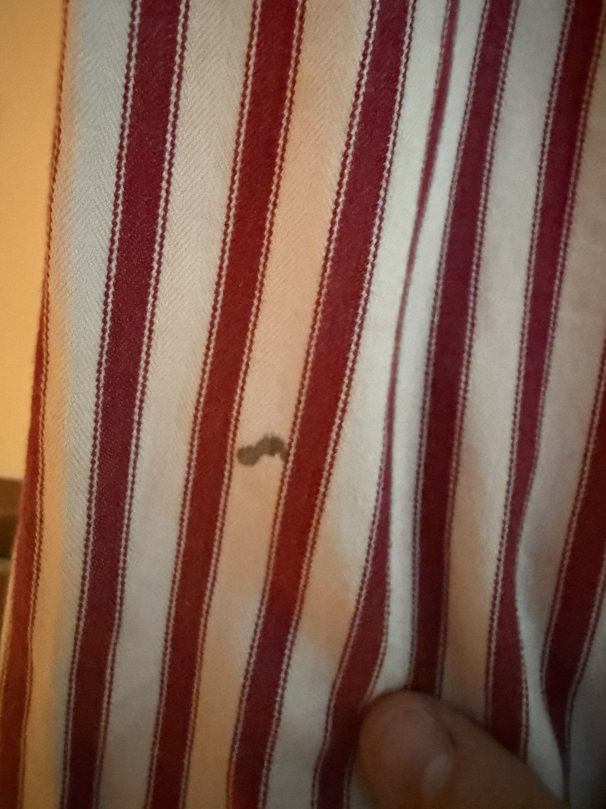 Other Tender Red White Striped Shirt Size US L / EU 52-54 / 3 - 3 Thumbnail