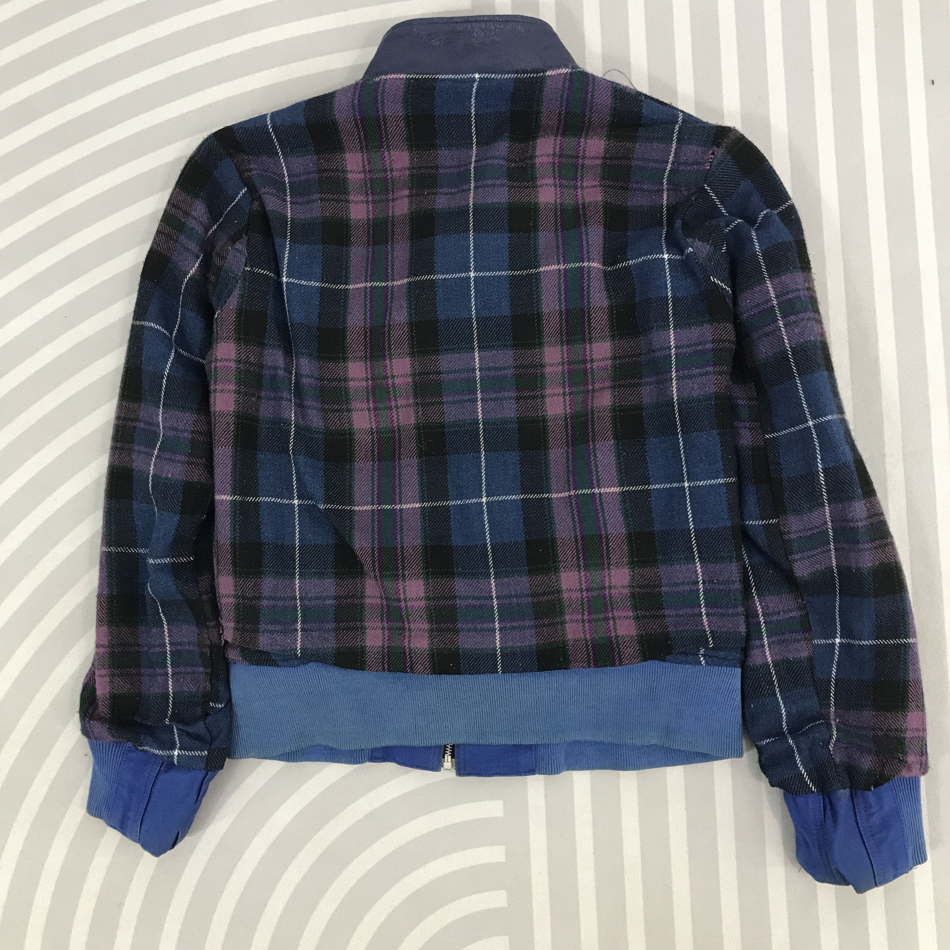 Japanese Brand × Vintage Vintage Jimsinn leather collar Jacket Size US XS / EU 42 / 0 - 3 Thumbnail