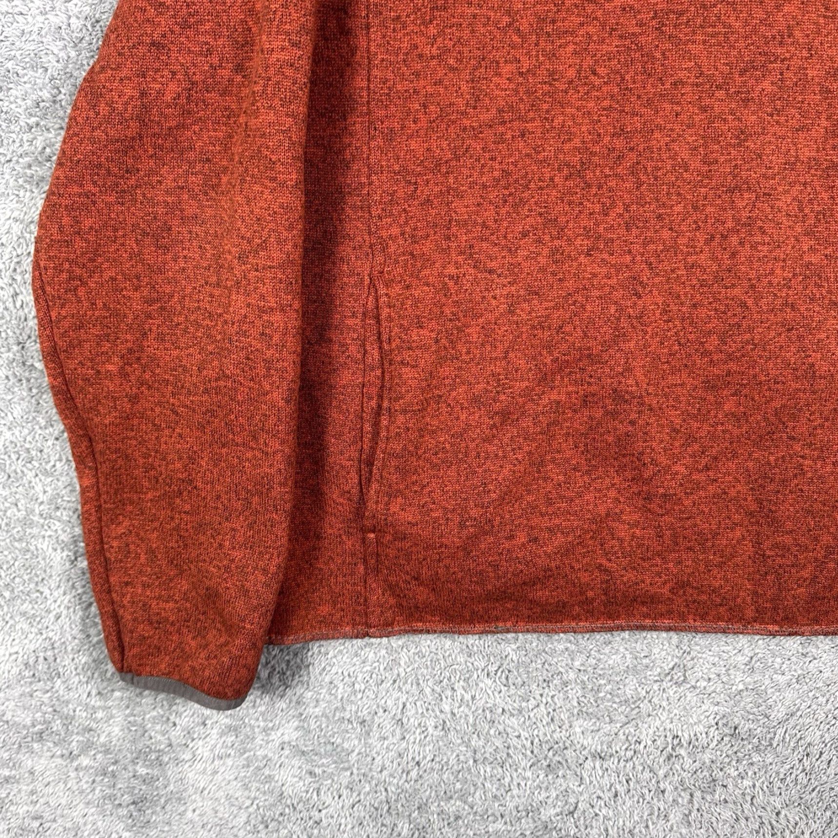 Vintage LL Bean Jacket Mens L Regular Fleece Snap T Pullover 298050 Red Vintage? Size US L / EU 52-54 / 3 - 3 Thumbnail