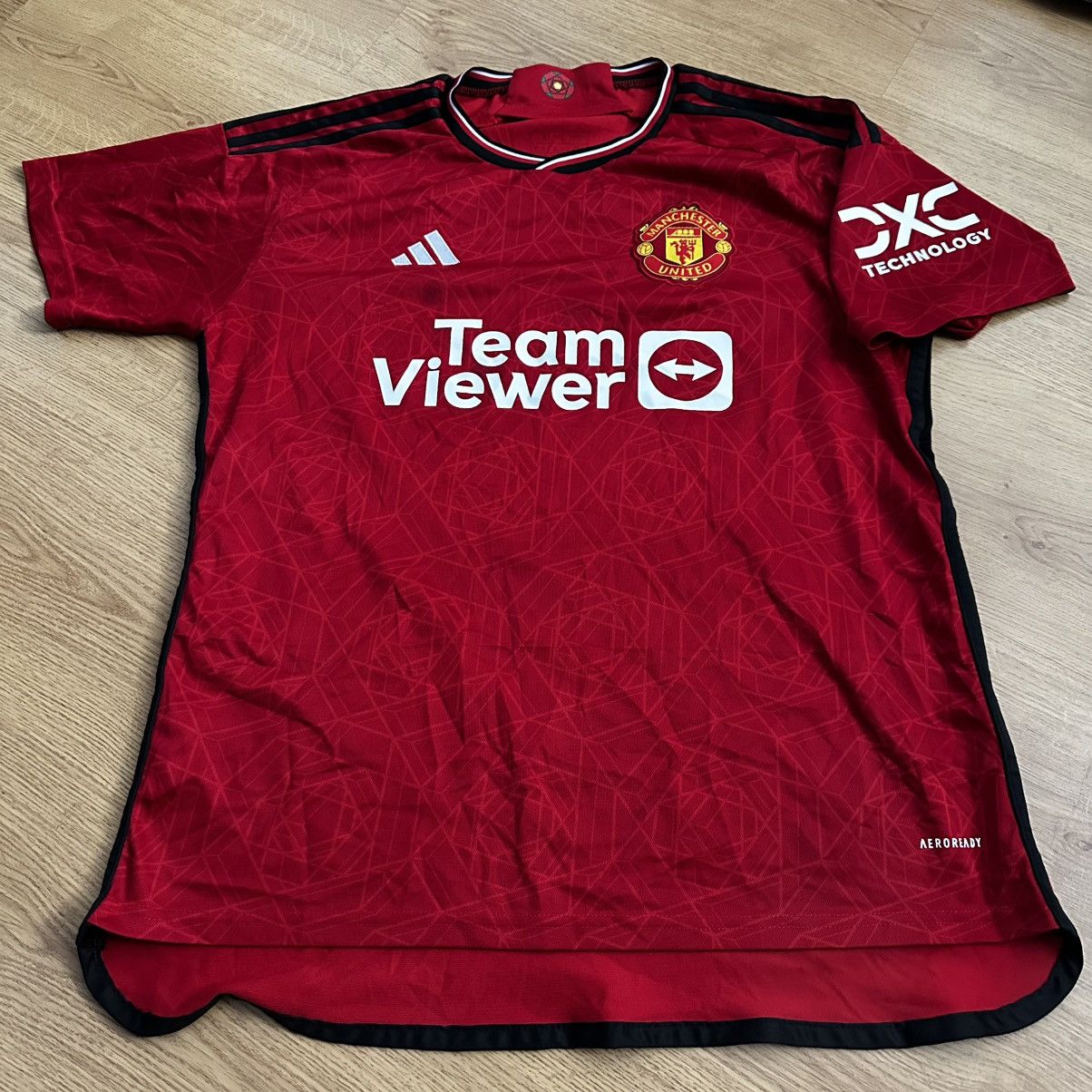 Adidas Adidas Manchester United 2023/2024 Home Jersey Size US XL / EU 56 / 4 - 1 Thumbnail