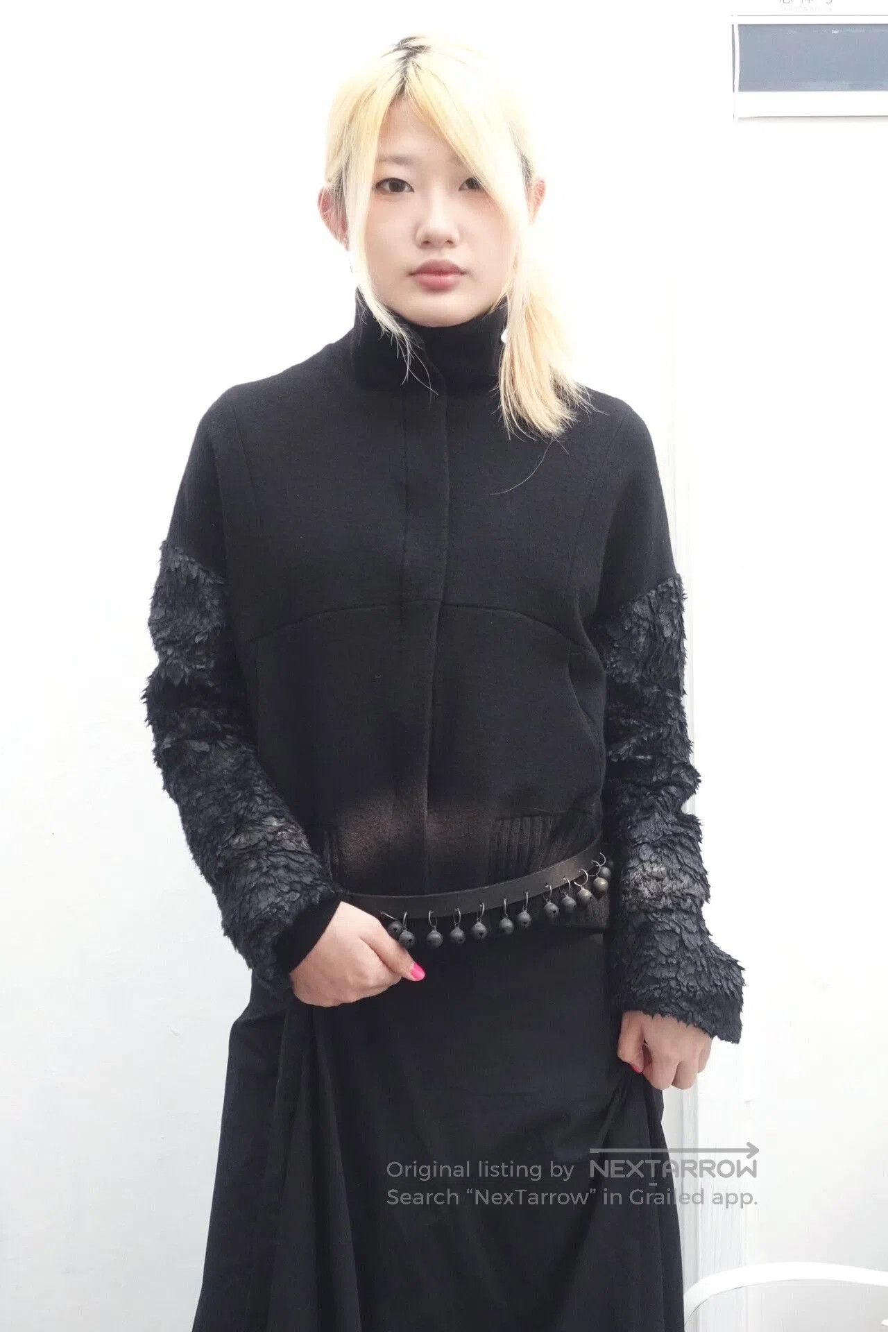Ann Demeulemeester Ann Demeulemeester Black Feather Jacket. Size XS / US 0-2 / IT 36-38 - 3 Thumbnail