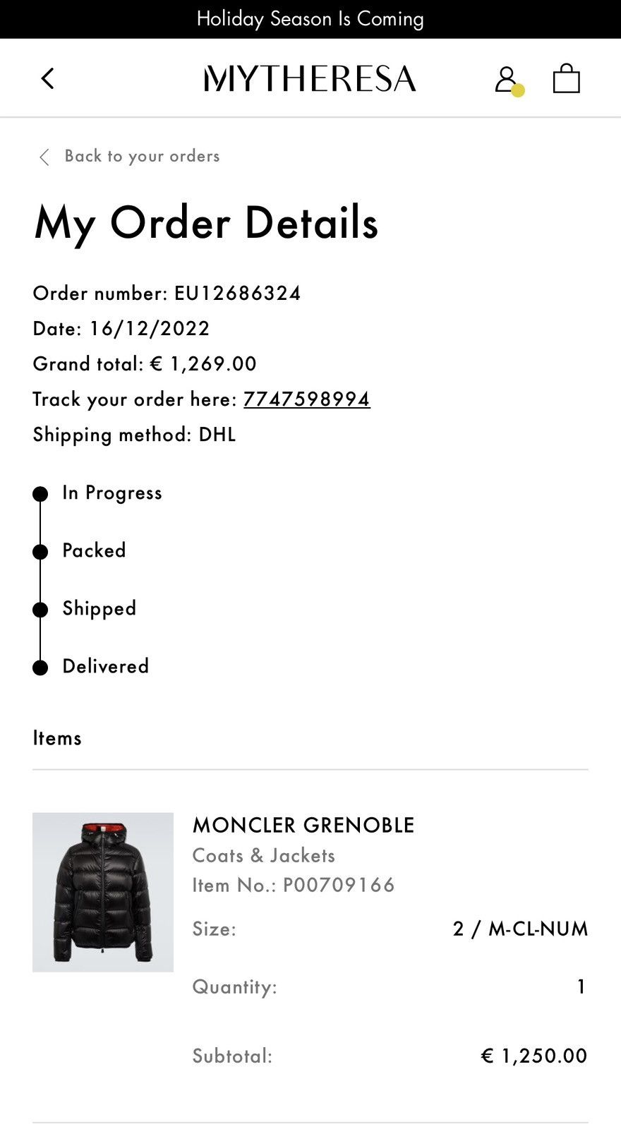 Moncler Grenoble Moncler Grenoble Hintertux Down Puffer Jacket Black Size US M / EU 48-50 / 2 - 12 Thumbnail