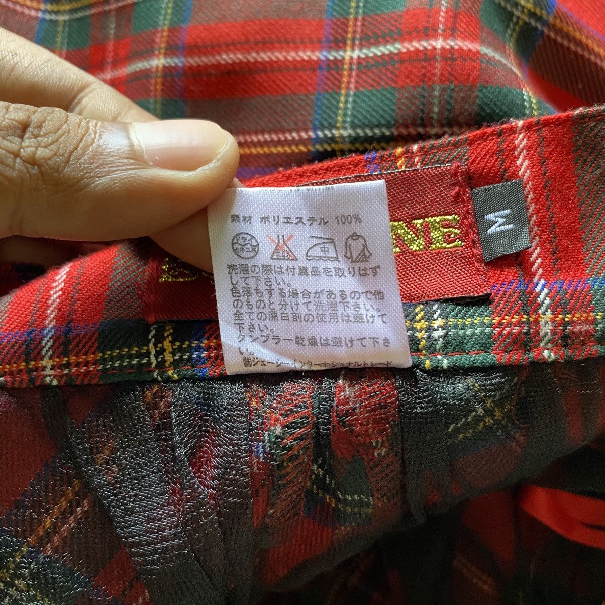 Seditionaries Seditionaries MAD PUNK Bondage Tartan Plaid Punker Skirt Size 30" / US 8 / IT 44 - 7 Thumbnail