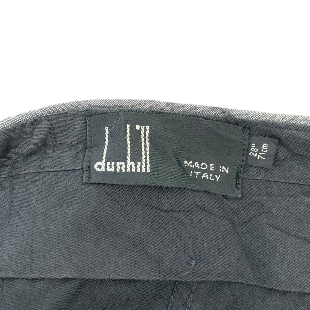 Alfred Dunhill Vintage DUNHILL Made In Italy Gray Wool Bottom Pants Trouser Size US 30 / EU 46 - 5 Thumbnail