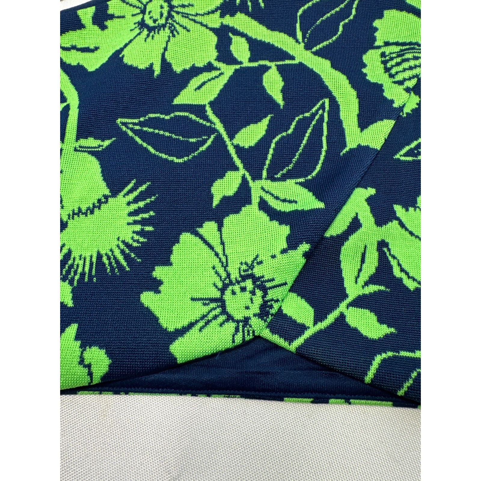 Zara Zara 1- Sholder Crop Top Navy Green NWT Womens Juniors Large Size L / US 10 / IT 46 - 2 Thumbnail