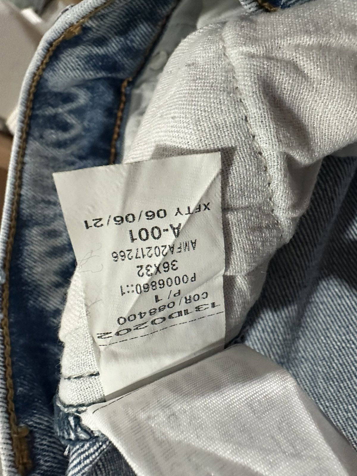 Abercrombie & Fitch A&F VINTAGE STRETCH DENIM 90'S STRAIGHT JEAN Size US 36 / EU 52 - 6 Thumbnail