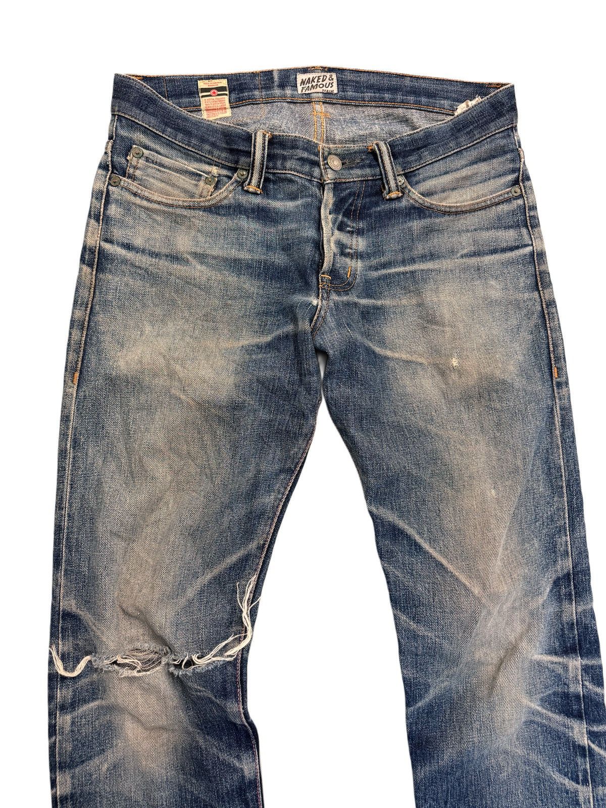 Naked & Famous Naked & Famous Japanese Selvedge Denim Jeans Size US 30 / EU 46 - 2 Thumbnail
