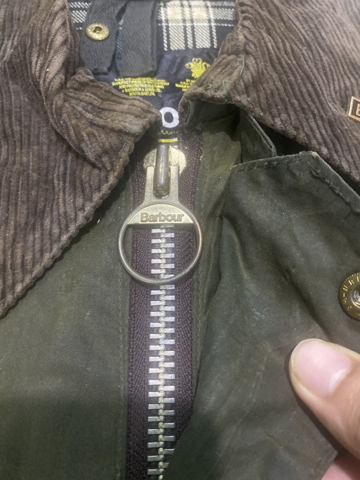 Barbour Barbour Border Waxed C40/102cm Jacket Wax Coat Size US S / EU 44-46 / 1 - 16 Thumbnail
