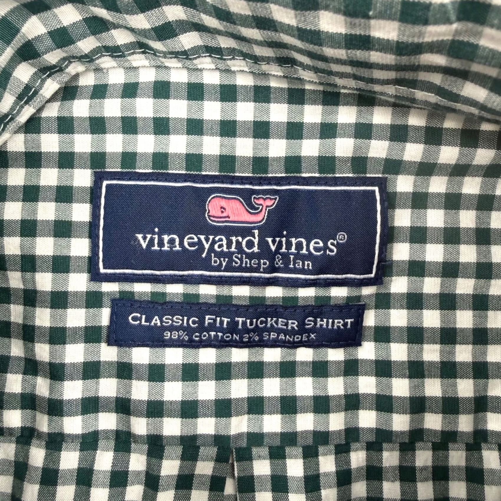 Vineyard Vines Vineyard Vines Classic Fit Trucker Shirt Green Mens S Size Button Down - Preppy Size US S / EU 44-46 / 1 - 4 Thumbnail