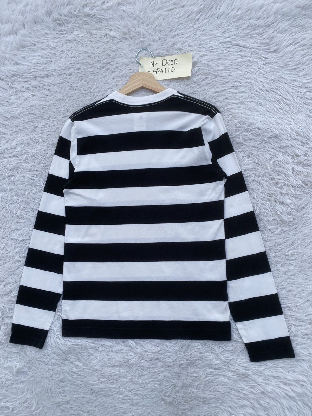 Bape Rare BAPE Stripes Longsleeve Shirt Size US S / EU 44-46 / 1 - 21 Thumbnail