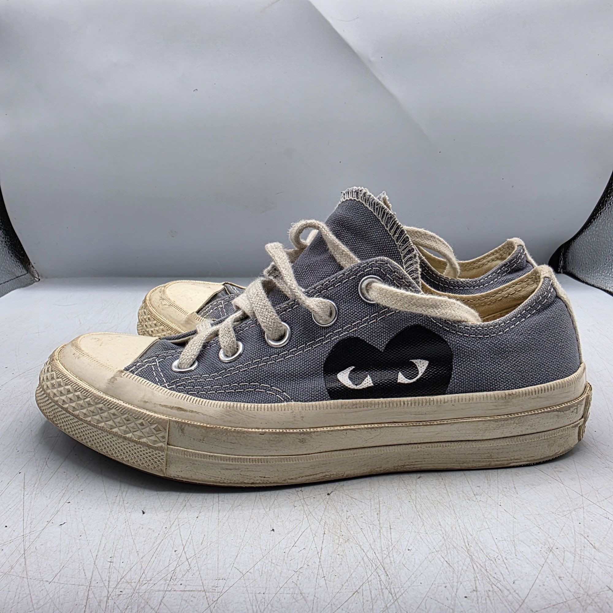 Converse Converse Comme Des Garcons CDG PLAY x Chuck 70 Womens Sz 5 L Size US 5 / IT 35 - 12 Thumbnail