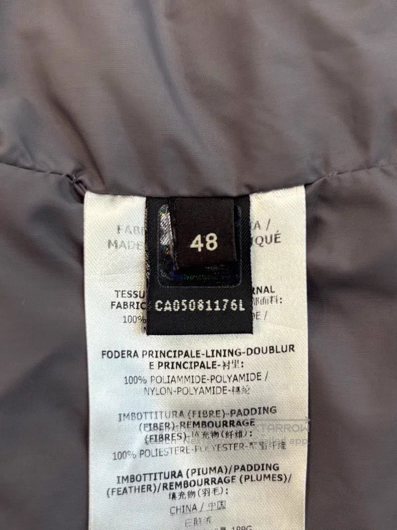 Fendi Fendi Silver Owl Logo, Gray, Down Jacket Size US M / EU 48-50 / 2 - 6 Thumbnail