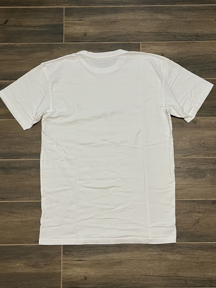 Carhartt × Japanese Brand × Vintage Carhartt Heavy Blank Loose Fit Heavy Work Tee Shirt Size US S / EU 44-46 / 1 - 5 Thumbnail