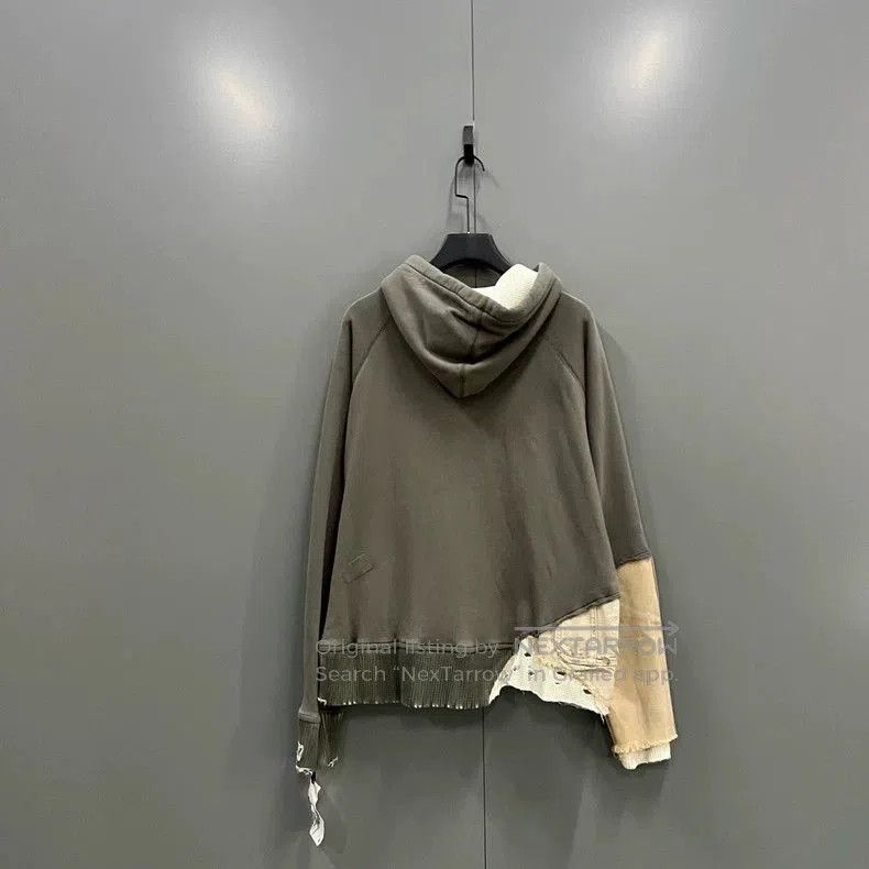 Greg Lauren GREG LAUREN Distressed Patchwork Hoodie. Size US S / EU 44-46 / 1 - 2 Thumbnail