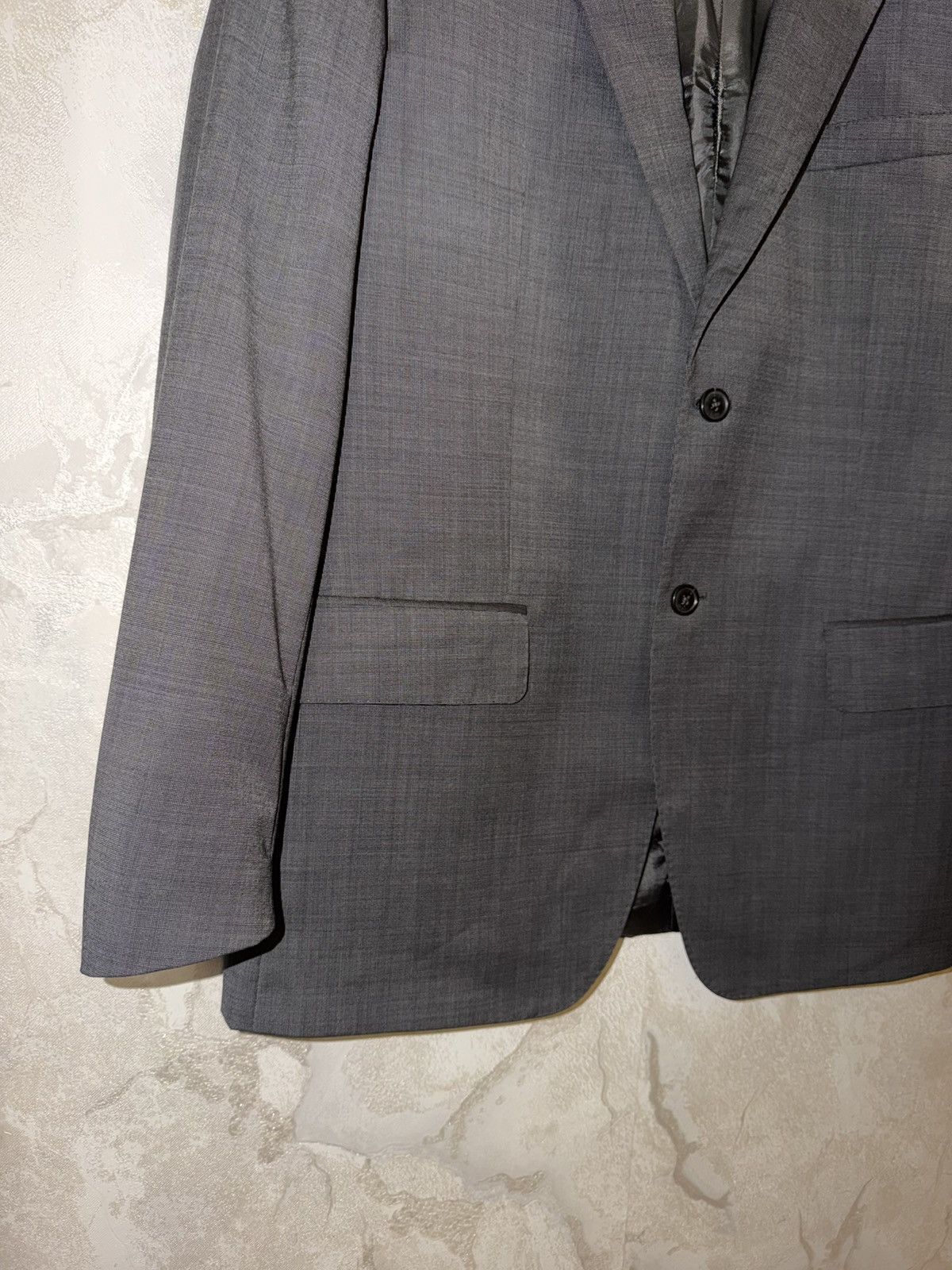 Valentino Valentino ROMA Suit Pants Jacket Grey Luxury Size USA 46 Size 46L - 3 Thumbnail
