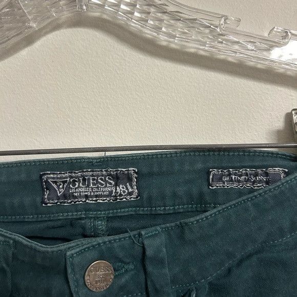 Guess Guess Green Britney Skinny Jeans Size 27" / US 4 / IT 40 - 3 Thumbnail