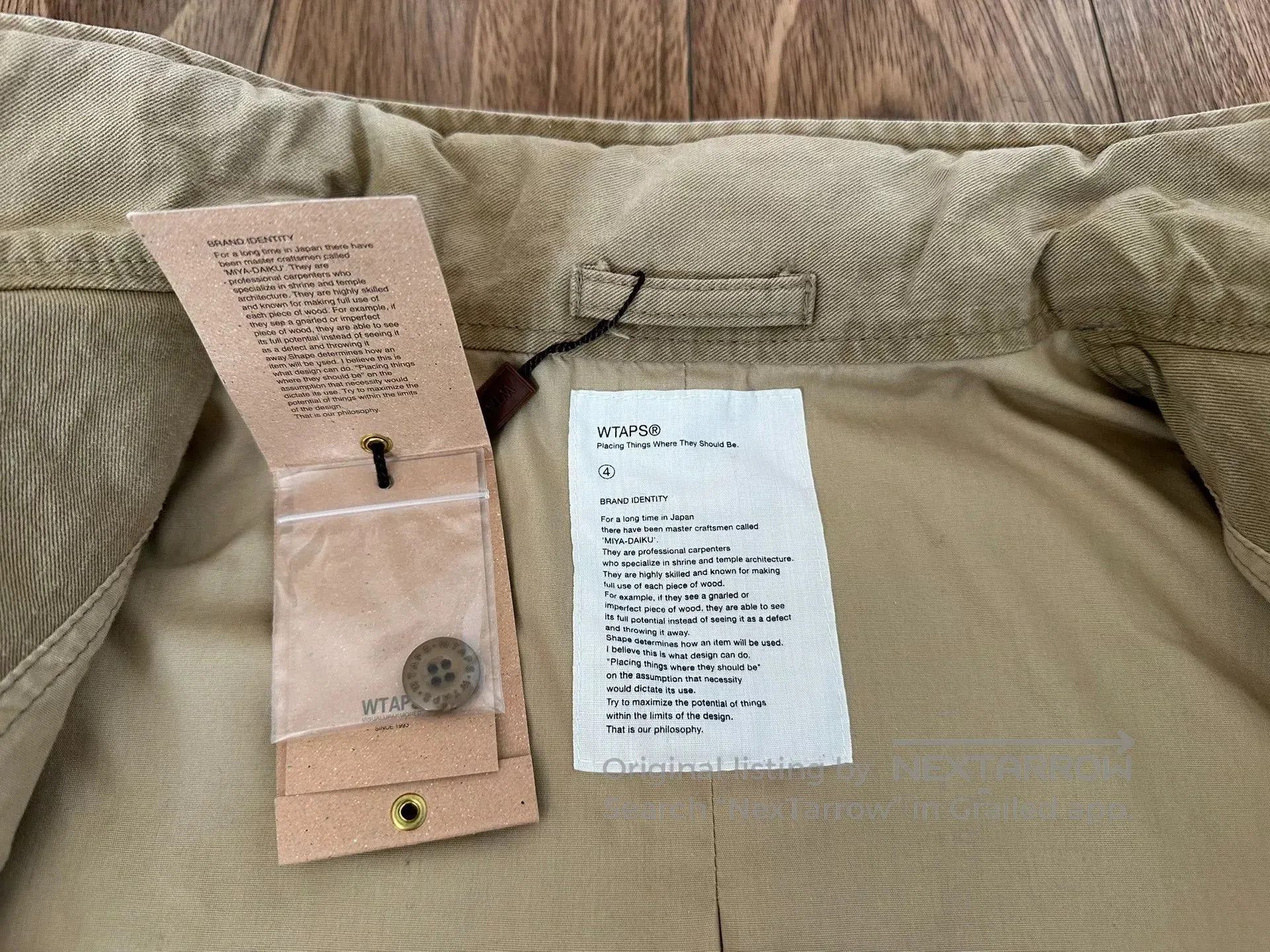 Wtaps WTAPS 17SS M-65 Cotton Chino Jacket. Size US XL / EU 56 / 4 - 4 Thumbnail