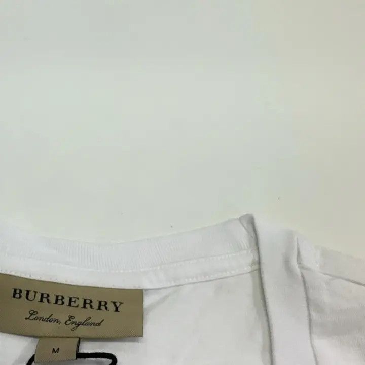 Burberry Burberry Burberry Logo Short Sleeve Cotton T-Shirt-2507 Size US M / EU 48-50 / 2 - 5 Thumbnail