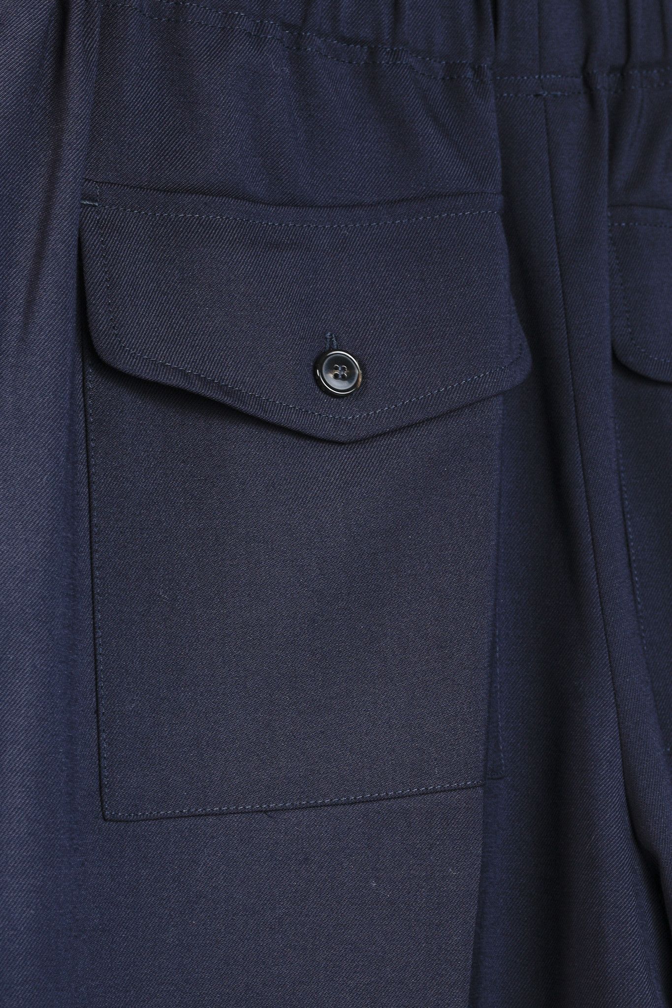 Weekend Max Mara Weekend Max Mara AW/19 Wool-Blend Twill Tapered Trousers Size 30" / US 8 / IT 44 - 7 Thumbnail