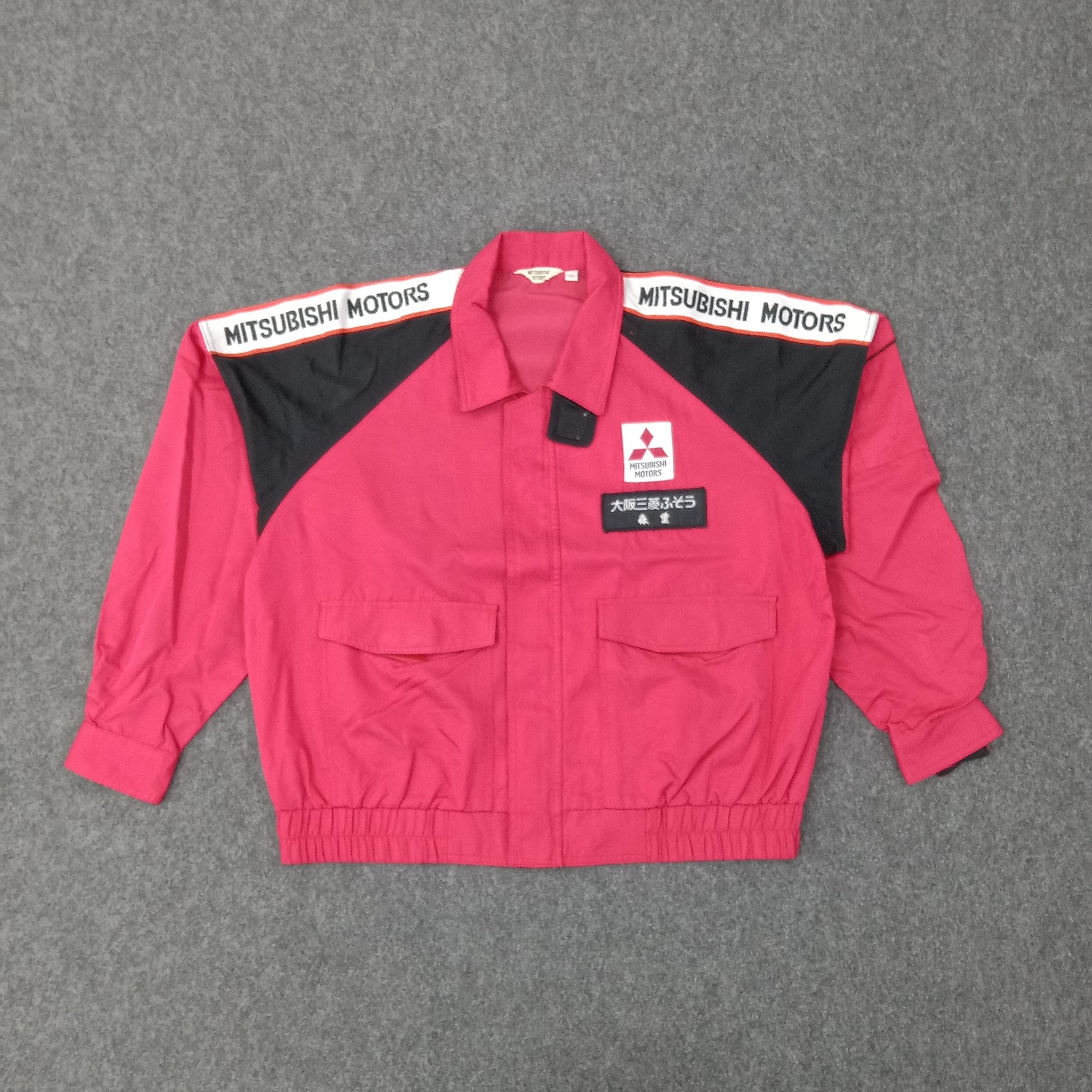 Japanese Brand Mitsubishi Motors Japanese Racing Windbreaker Jacket C257N28 Size US L / EU 52-54 / 3 - 4 Thumbnail