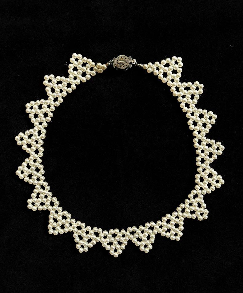 Kenzo KENZO Pearl rose necklace bracelet set Size ONE SIZE - 4 Thumbnail